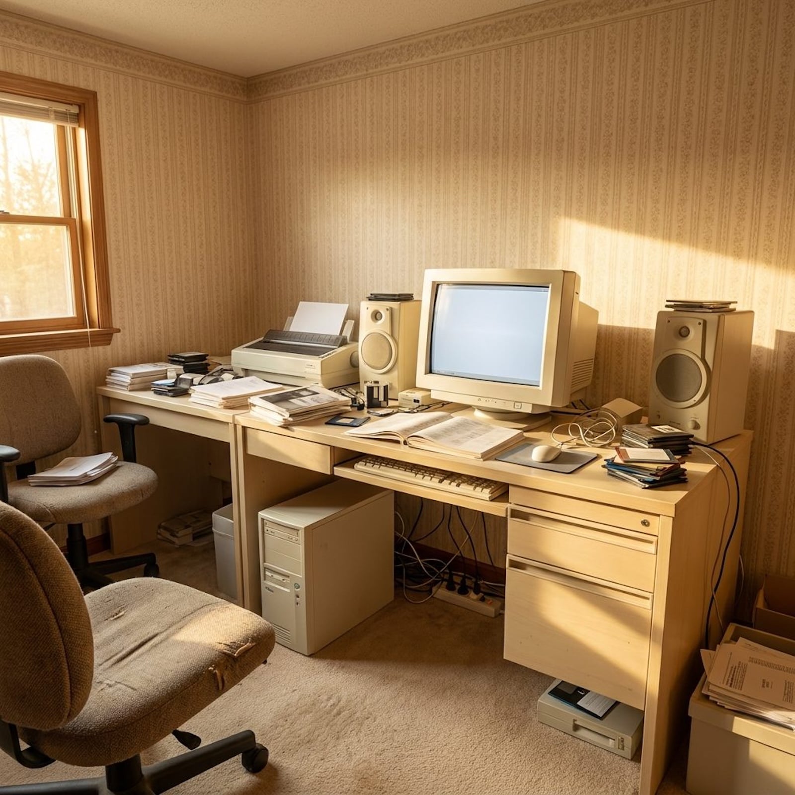 35 Things About the 1990s Home Office That Anyone Who Owned a Desktop Tower Will Remember