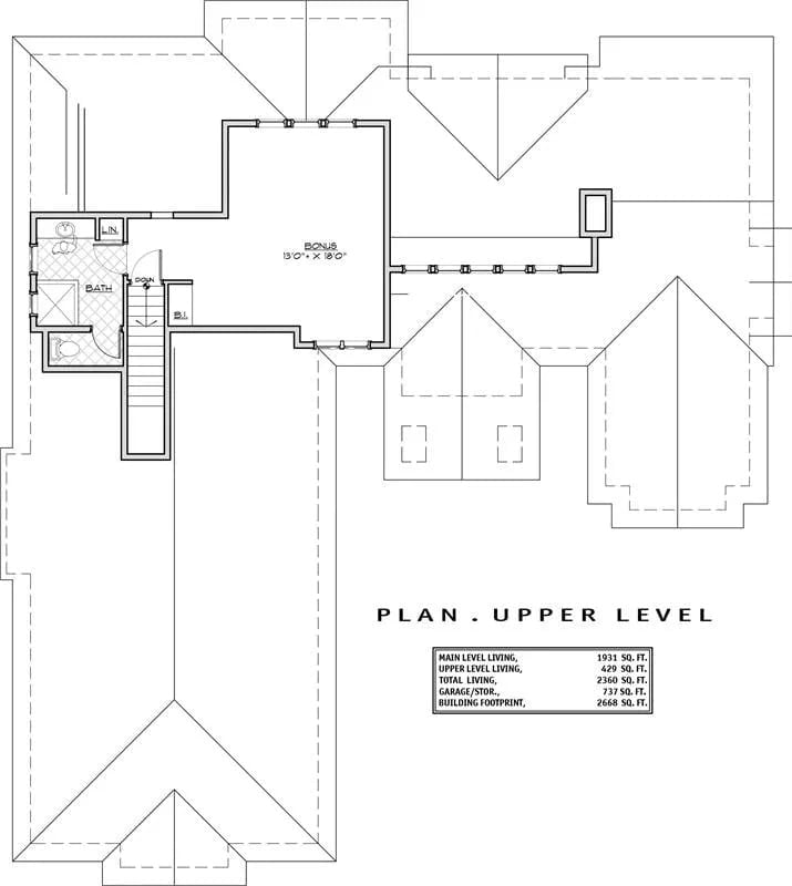 Floor Plan - Second Floor