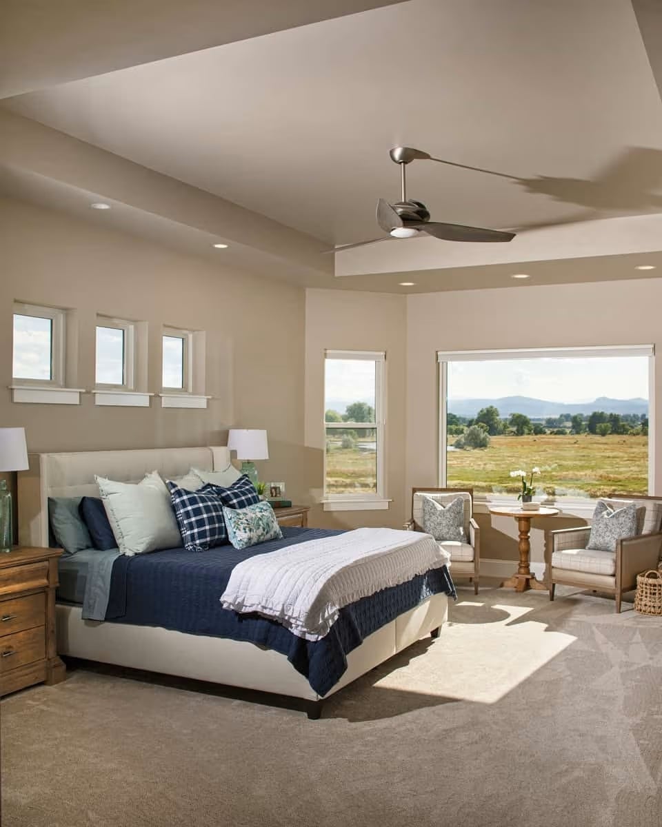 Mountain Views From Bed, No Alarm Clock Required