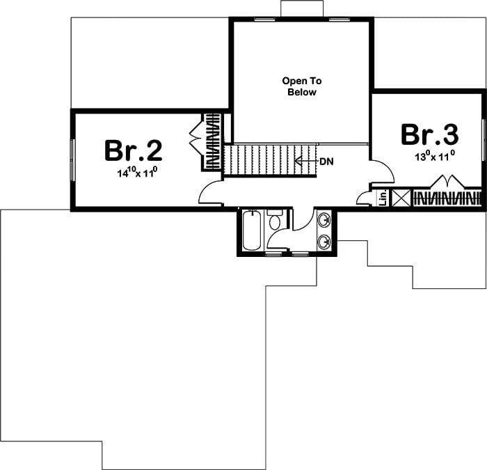 Floor Plan - Second Floor