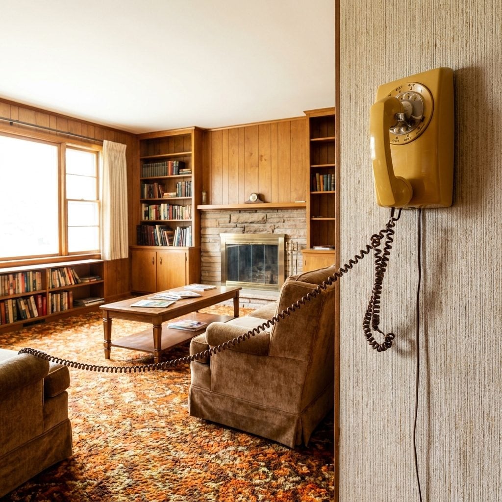 The Corded Telephone That Rang Right in the Middle of Everything