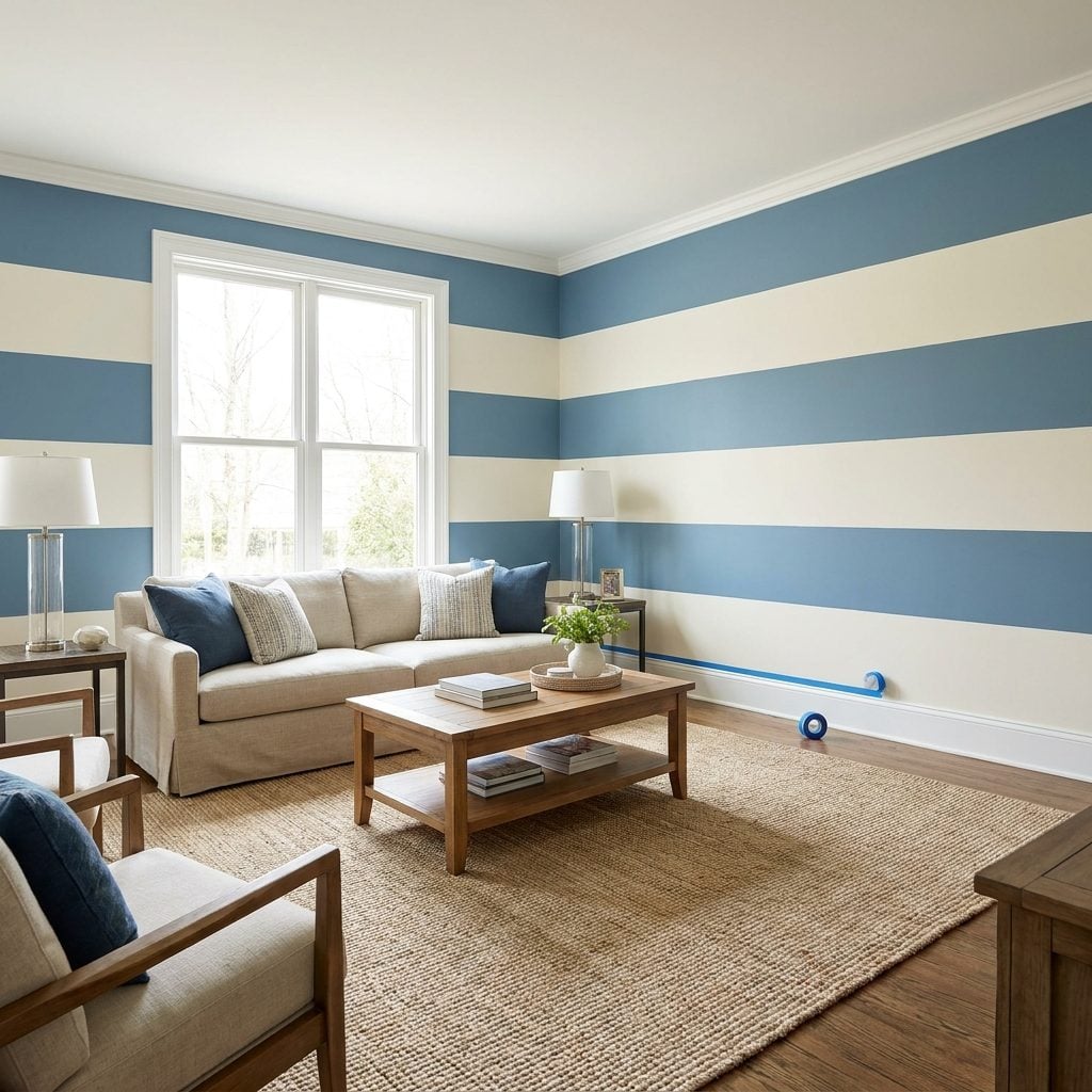 Creating Too Many Painted Horizontal Bands Around the Walls