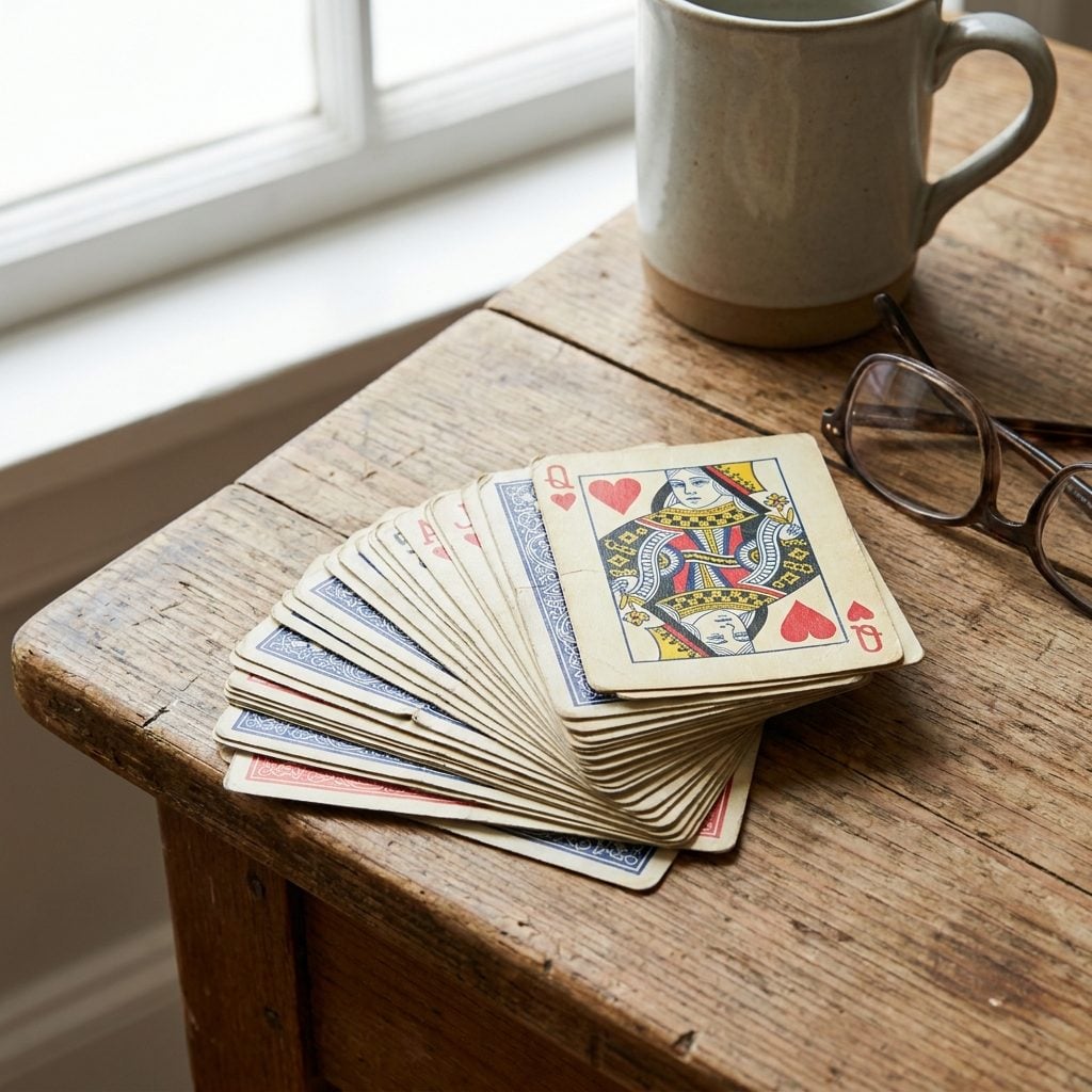The Deck of Playing Cards That Was Never Far Away