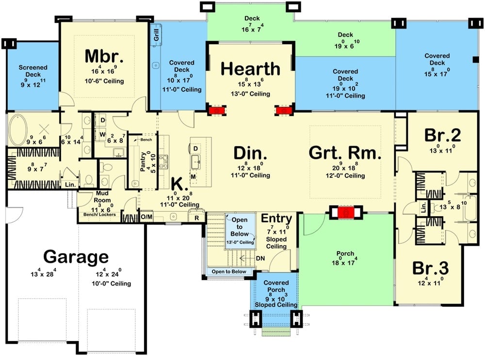 Floor Plan - Main Floor