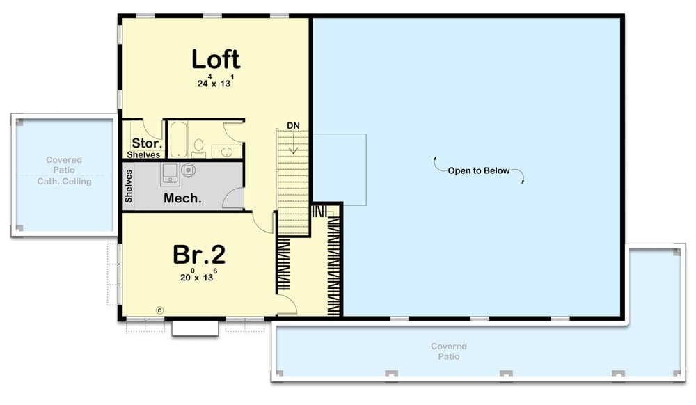 Floor Plan - Second Floor