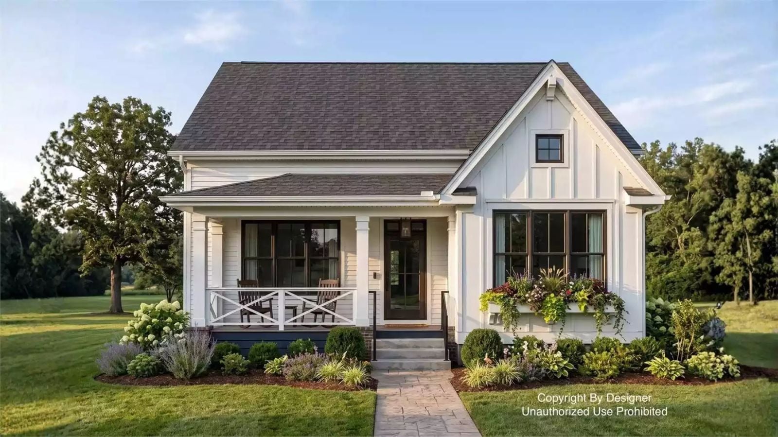 Ebden Street 3-Bedroom Farmhouse with Main-Floor Primary Designed for Families Who Outgrew Their Starter Home Three Years Ago (Floor Plan)