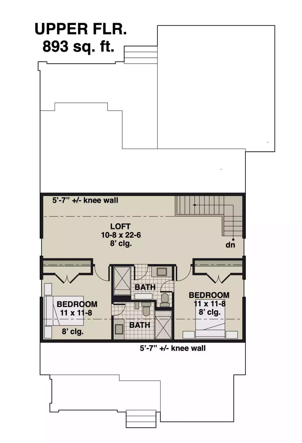 Floor Plan - Second Floor