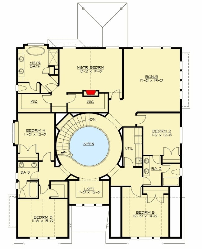 Floor Plan - Second Floor