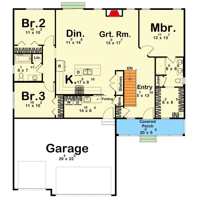 Floor Plan - Main Floor