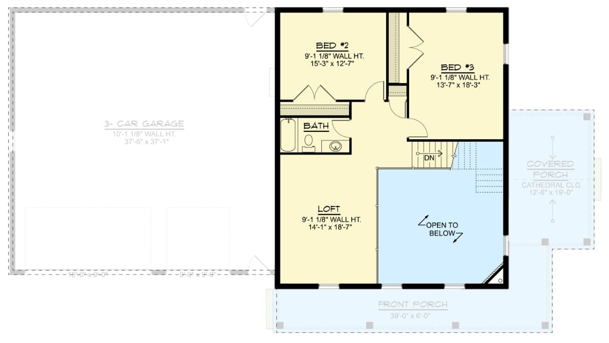 Floor Plan - Second Floor