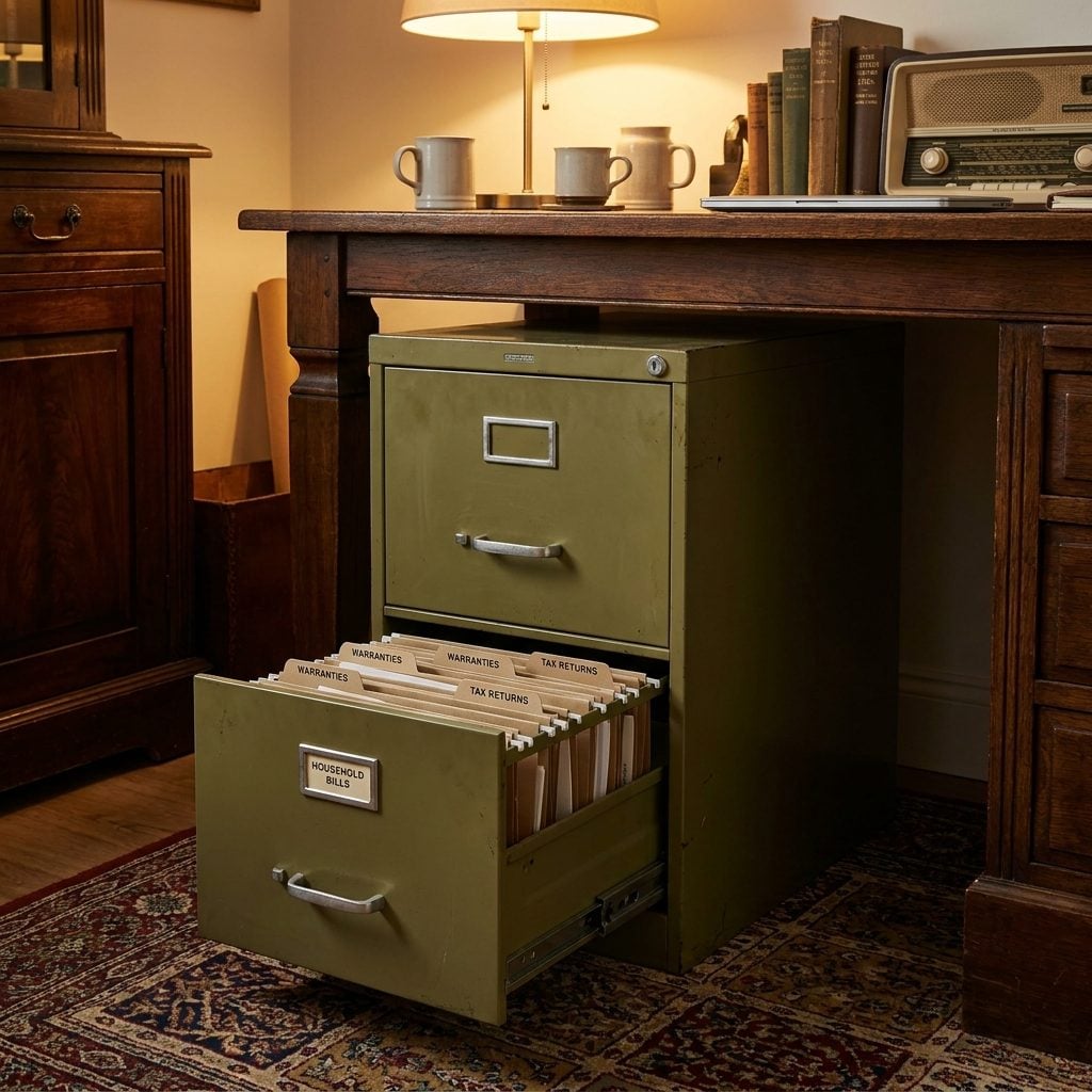 The Filing Cabinet Full of Household Paperwork