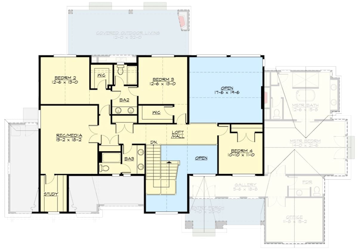 Floor Plan - Second Floor