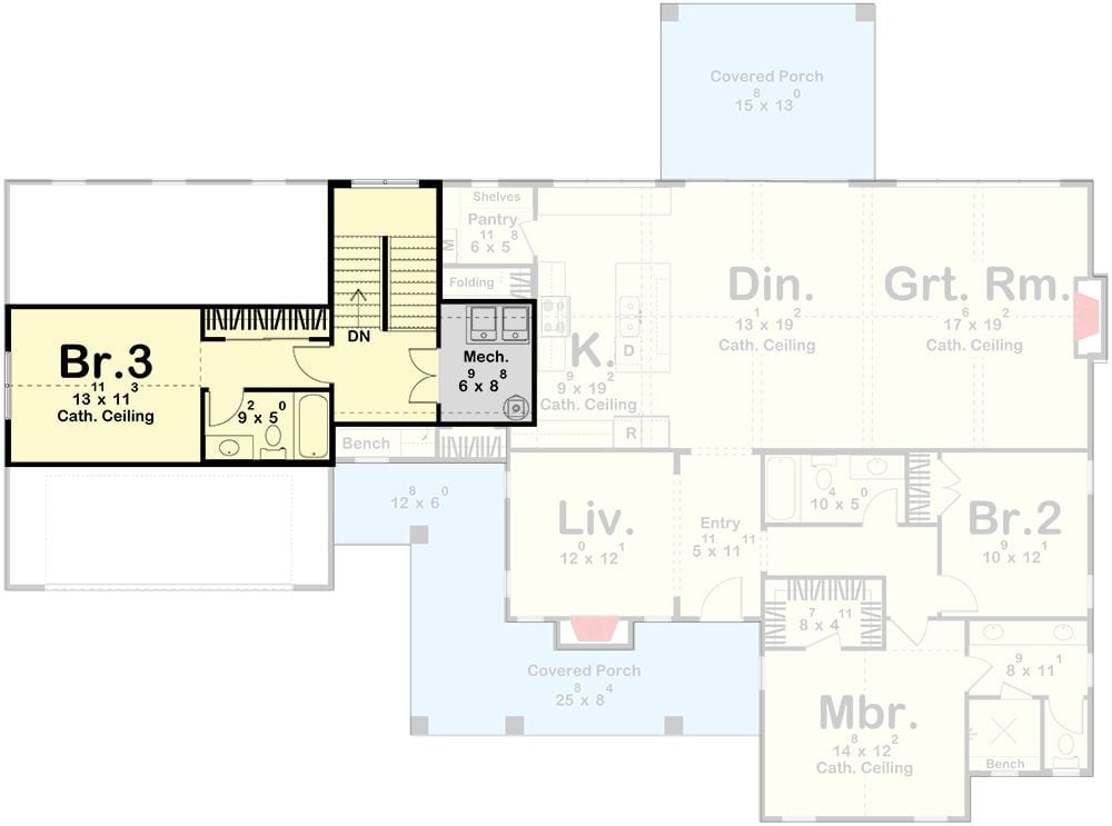 Floor Plan - Second Floor