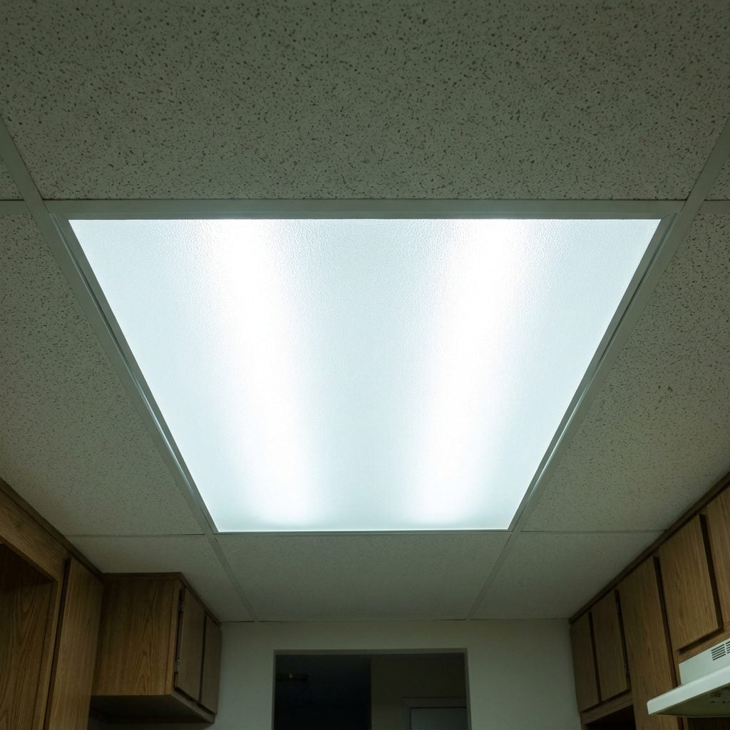 The Fluorescent Light Box in the Ceiling