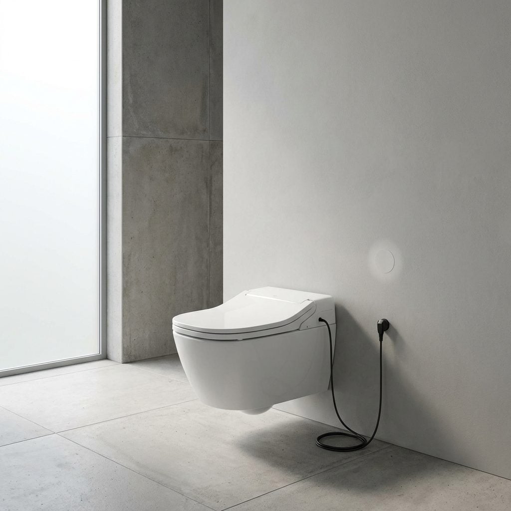Forgetting an Outlet Near the Toilet When You Might Want a Bidet Later
