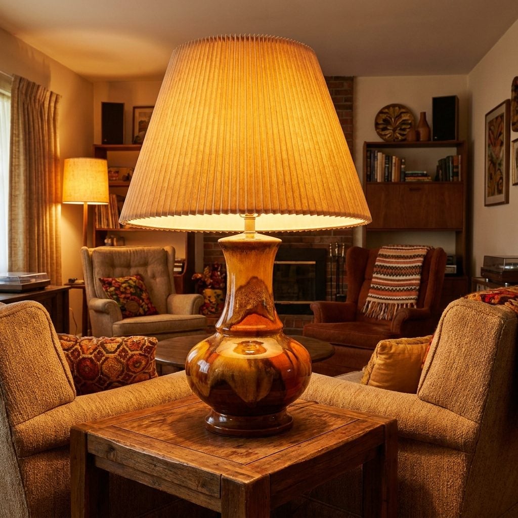 The Giant Ceramic Table Lamp That Took Two Hands to Move