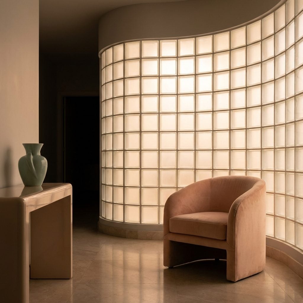 Glass-Block Walls and Room Dividers