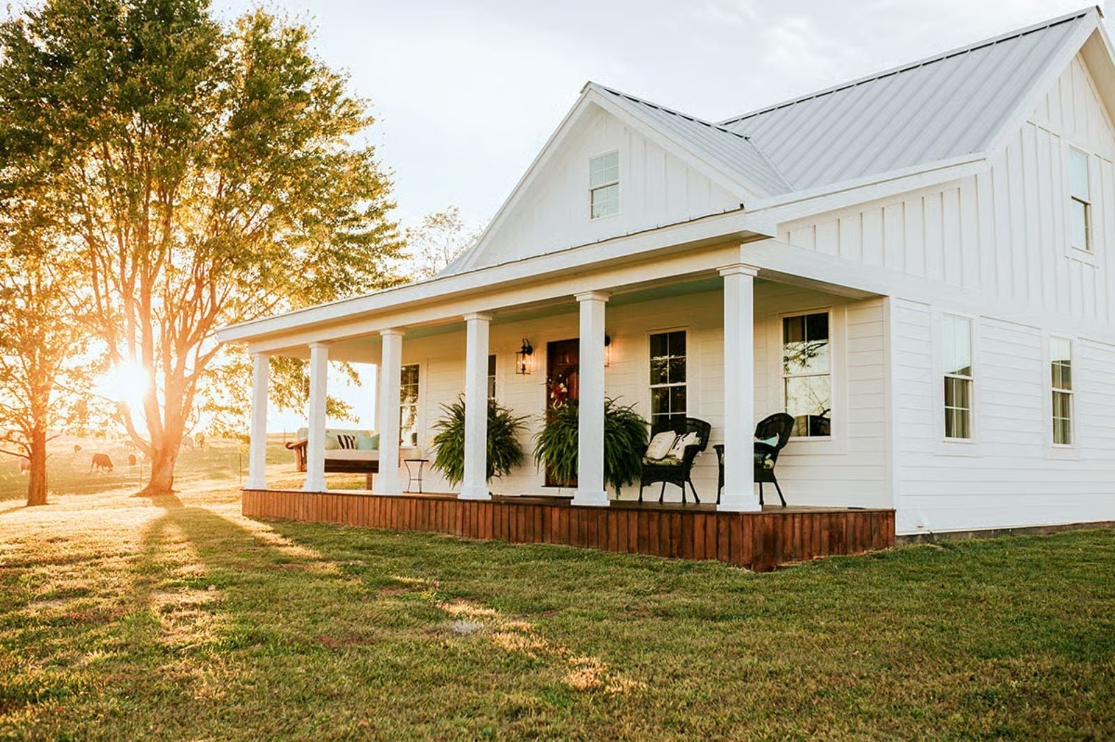 Golden Meadow 2-Bedroom Country Farmhouse Layout with Open-Concept Living (1,845 Sq. Ft. Floor Plan)