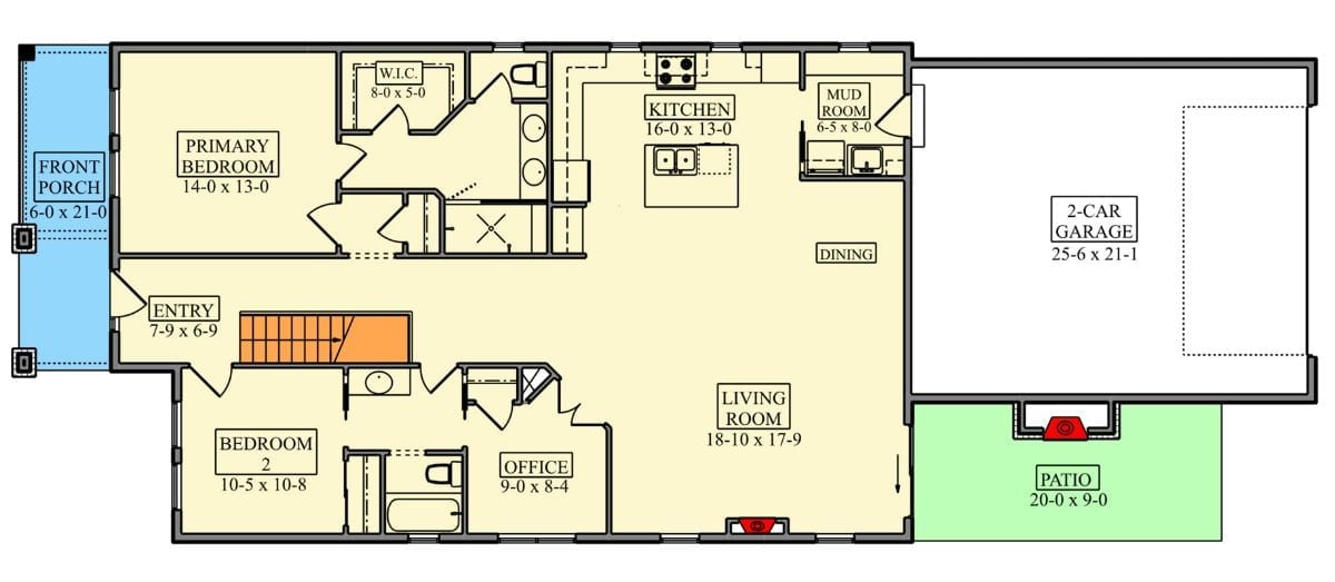 Floor Plan - Main Floor