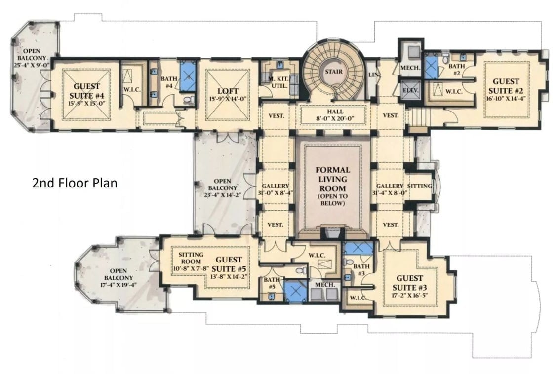 Floor Plan - Second Floor