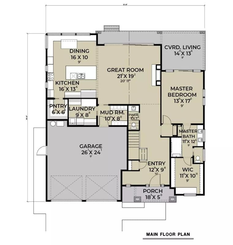 Floor Plan - Main Floor