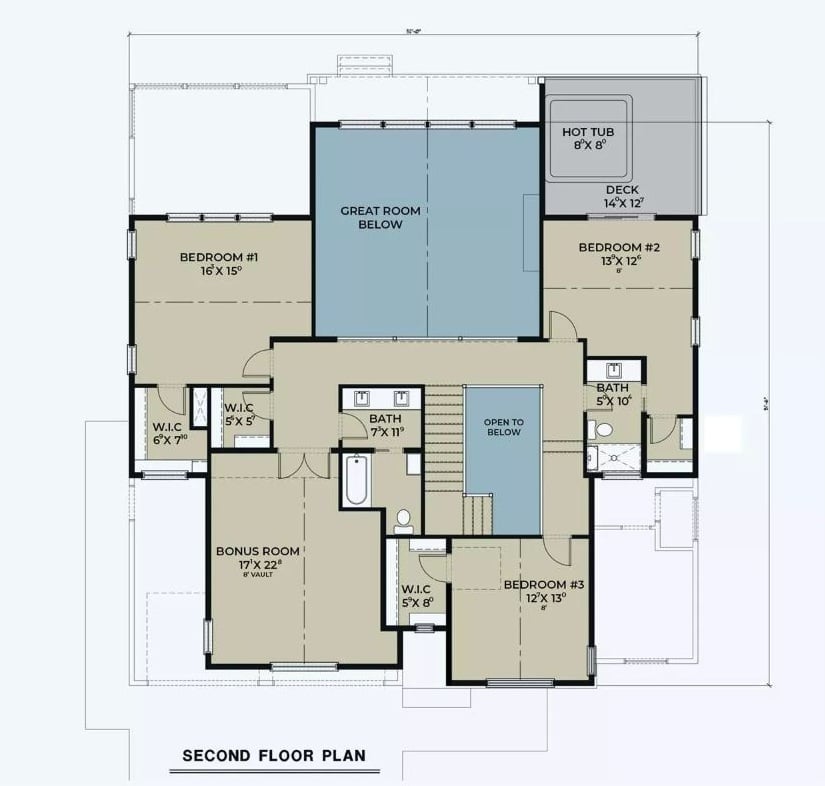 Floor Plan - Second Floor