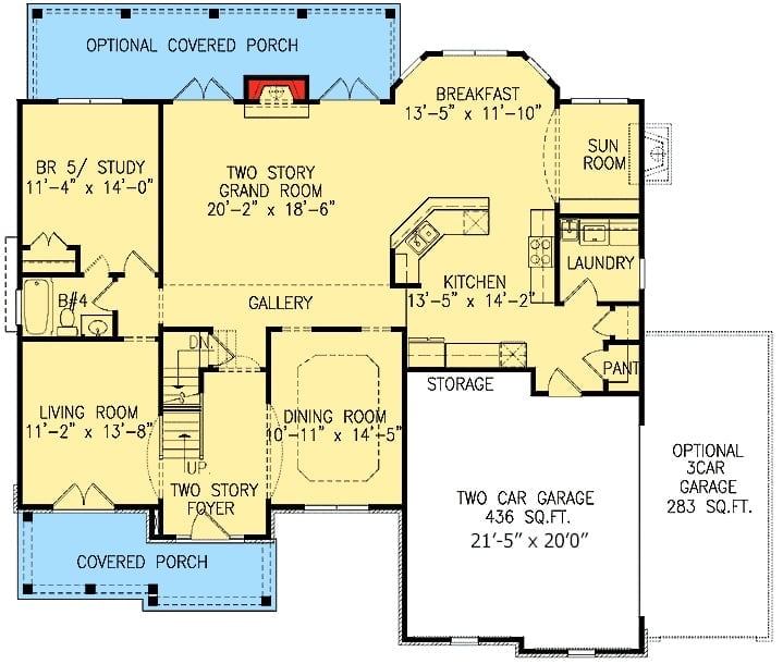 Floor Plan - Main Floor