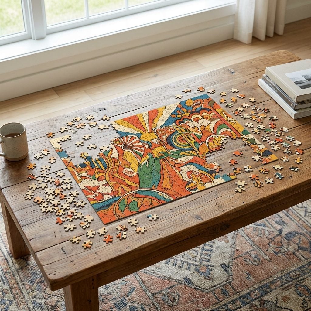 The Half-Finished Jigsaw Puzzle Everyone Kept Coming Back To
