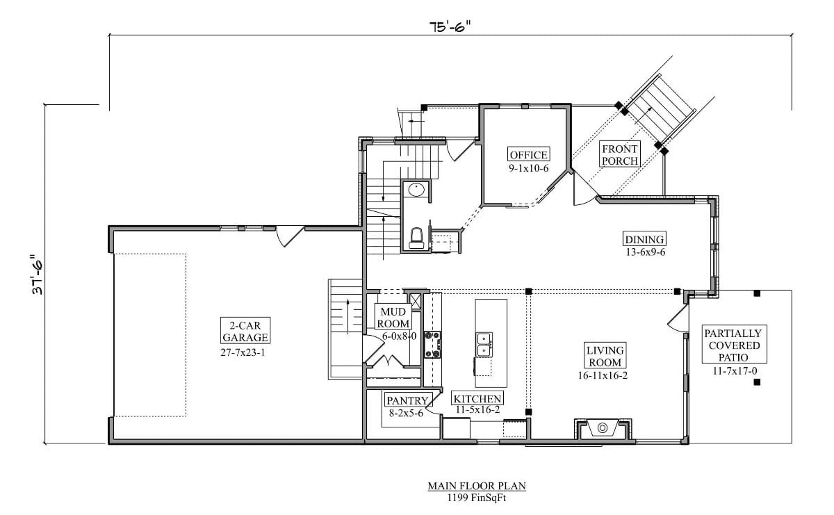 Floor Plan - Main Floor
