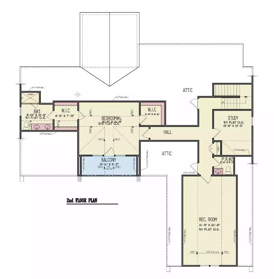 Floor Plan - Second Floor