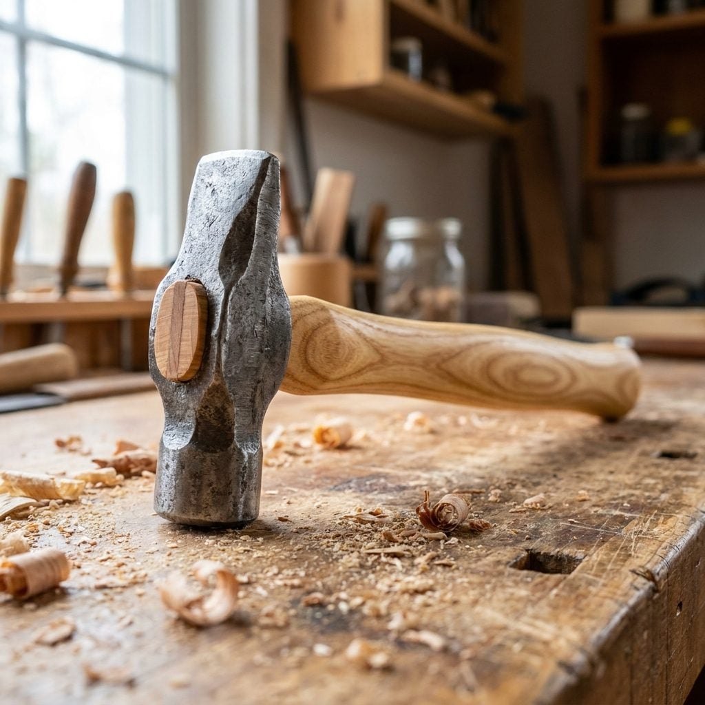 Hammers and Rakes With Cracked Wooden Handles Nobody Threw Out