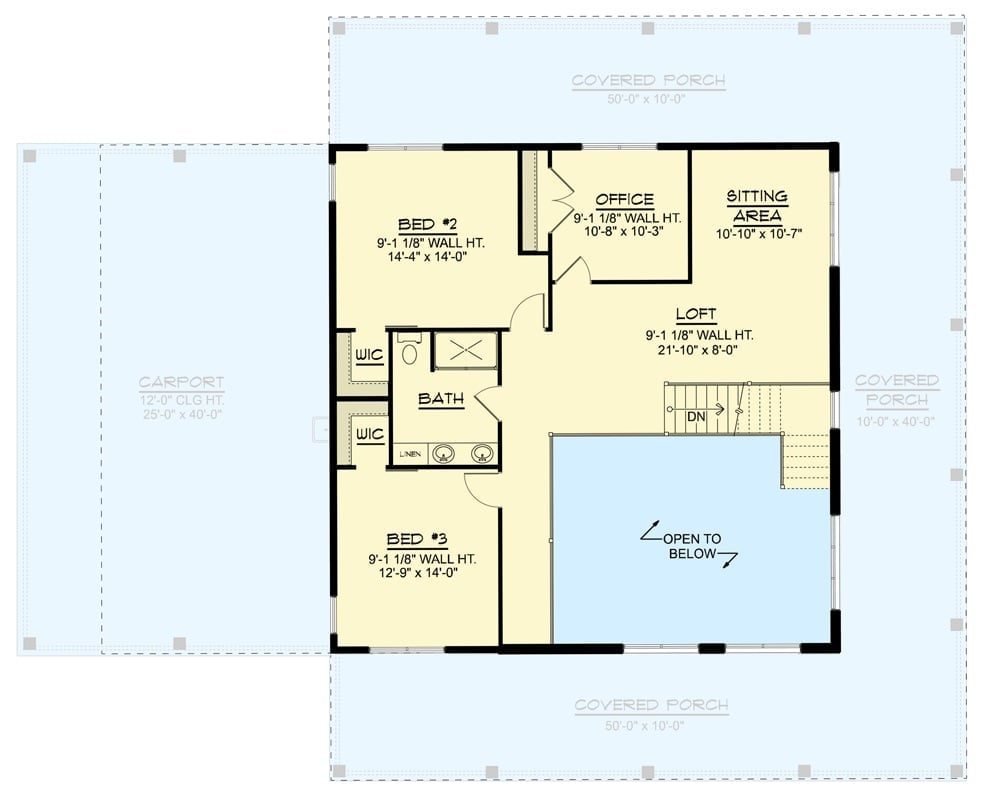 Floor Plan - Second Floor