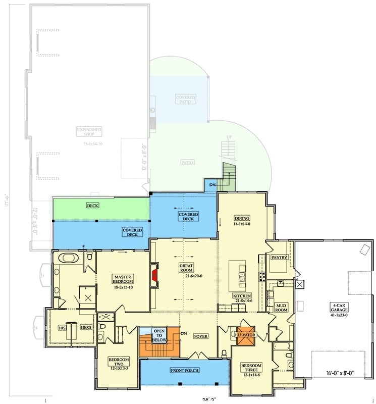 Floor Plan - Main Floor