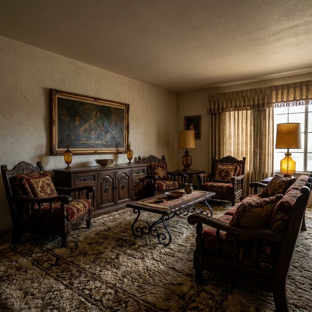 Heavy Mediterranean-Style Furniture