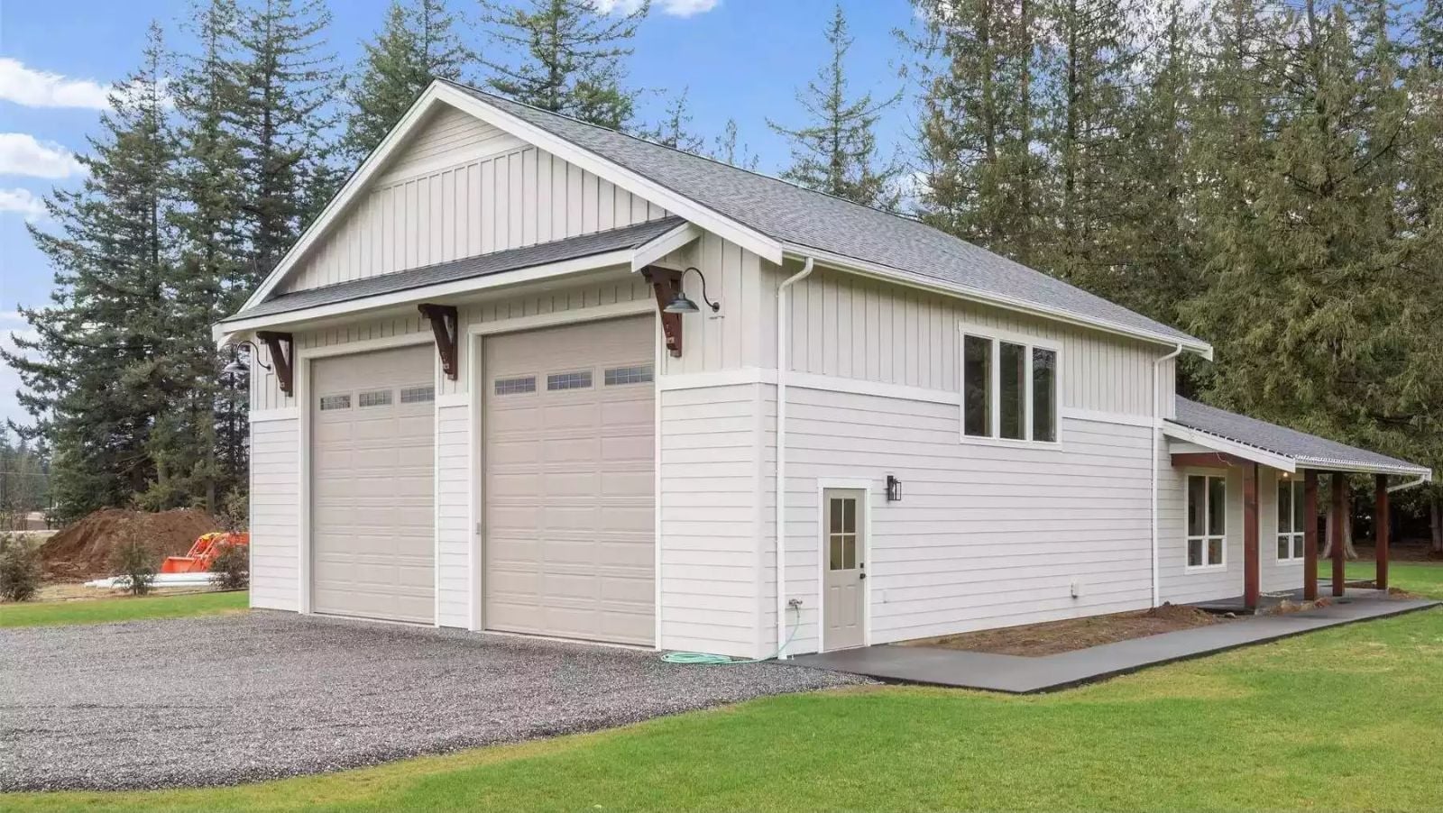 Herschel 2-Bedroom Barndominium with Oversized Shop Garage Designed for Couples Who Married Their Best Friend and Their Best Friend's Hobbies (Floor Plan)