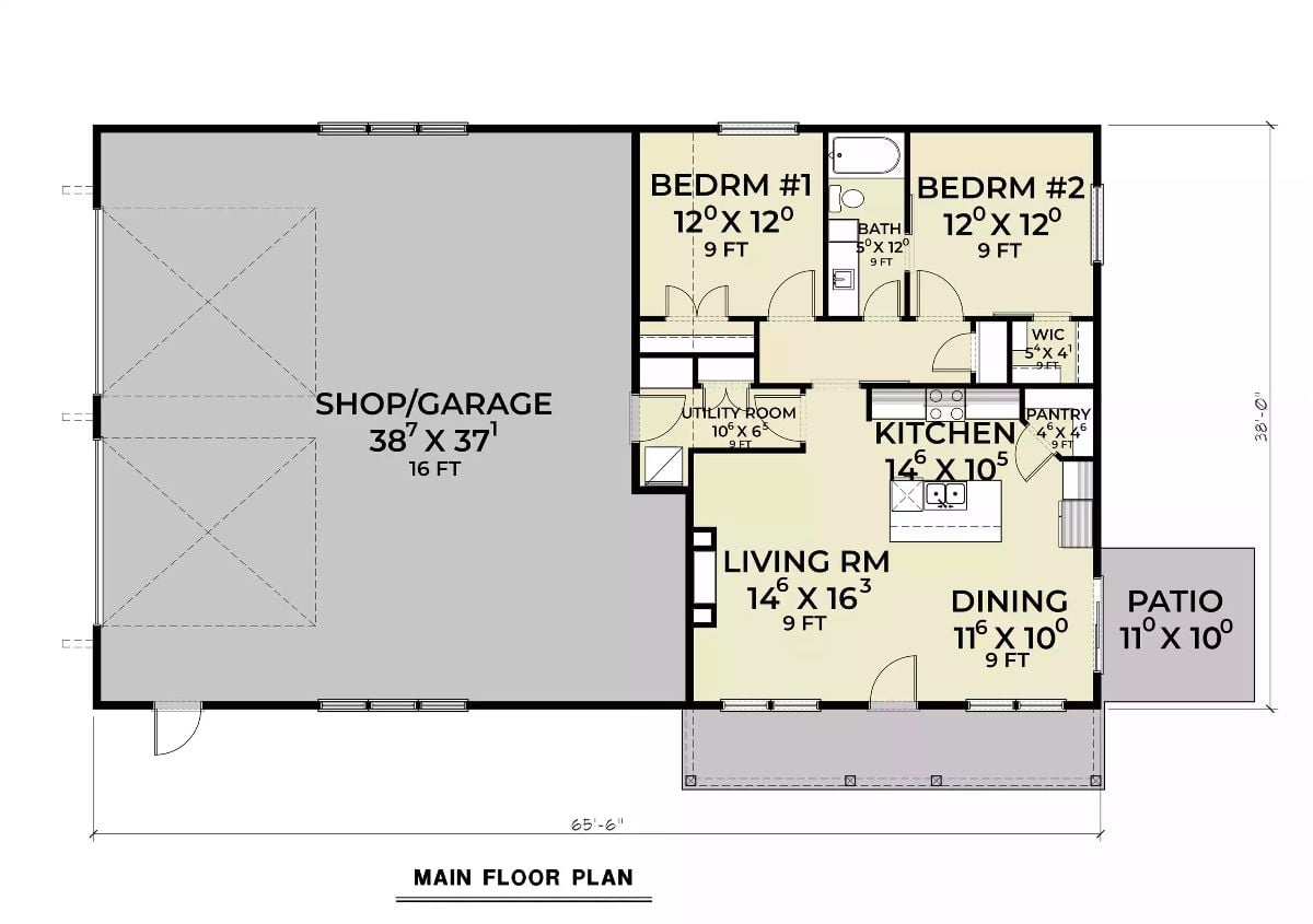 Floor Plan - Main Floor