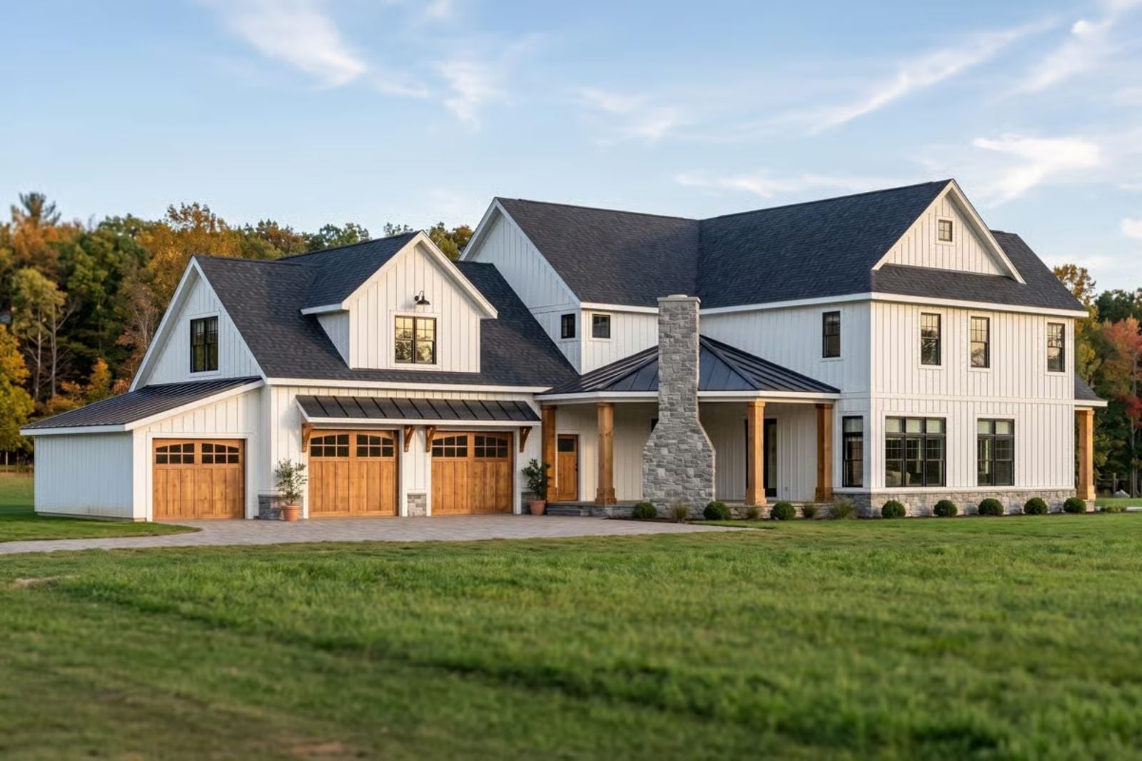 Hudson 6-Bedroom New American with Walkout Basement Designed for Multi-Generational Families Who Actually Like Each Other (Floor Plan)