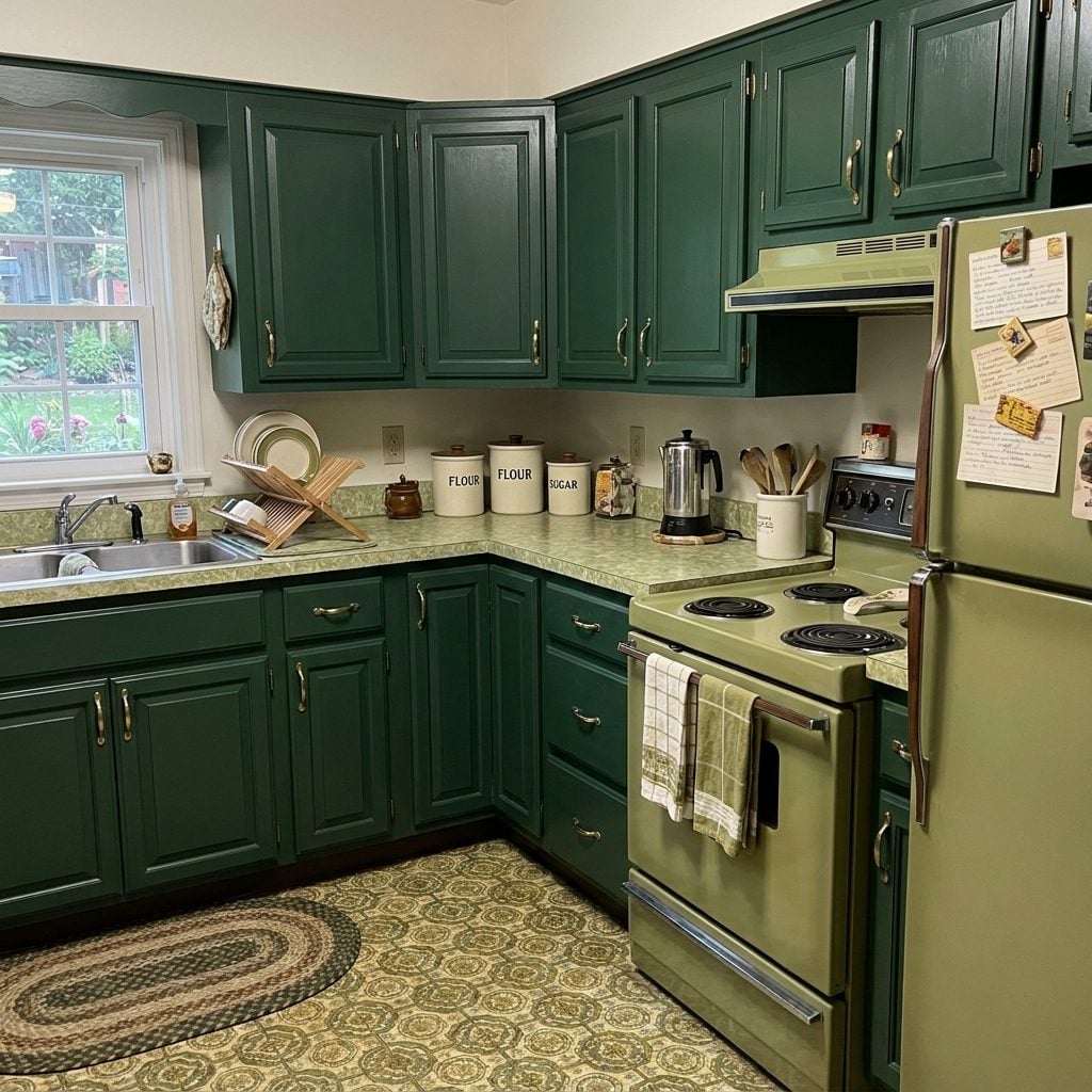 Hunter Green Kitchens: The Color That Meant You'd Made It