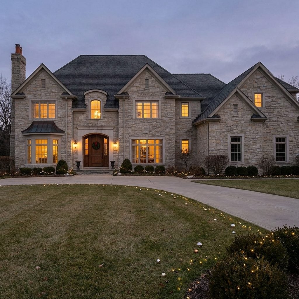 Ignoring Scale and Putting Tiny Decorations Across a Huge Two-Story House