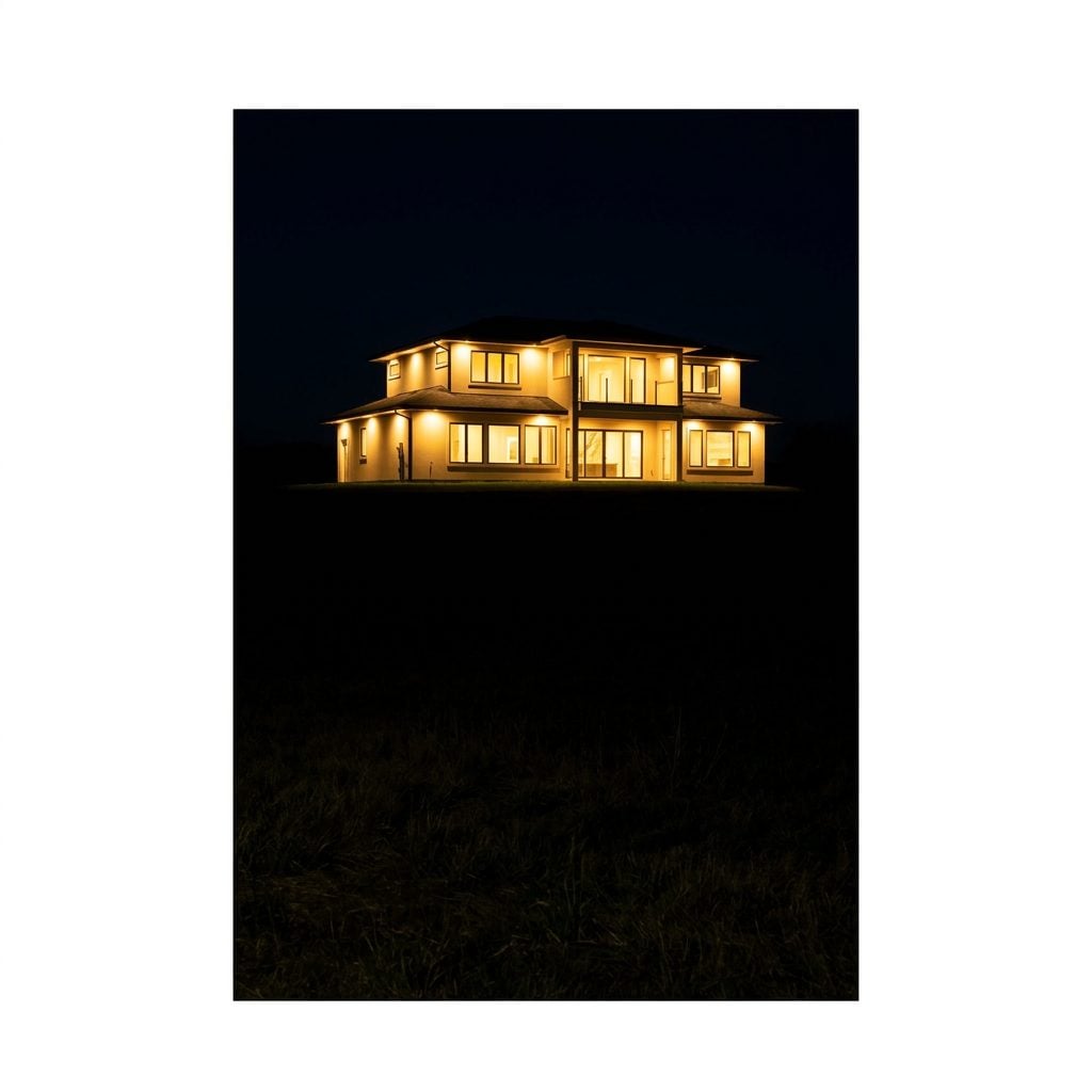 Ignoring Trees and Shrubs While Putting Every Light on the House