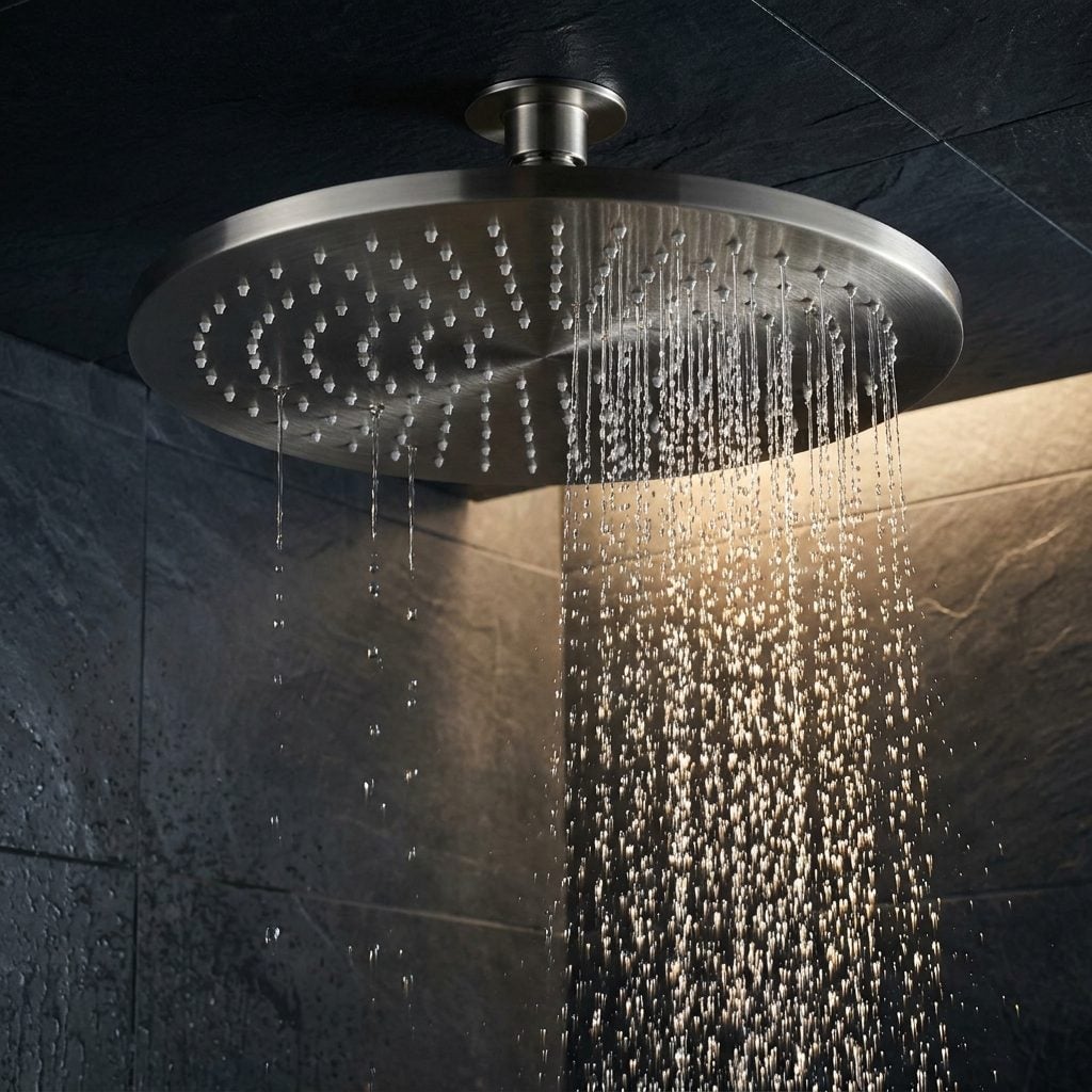 Installing a Rain Showerhead Without Checking Whether Your Water Pressure Can Handle It