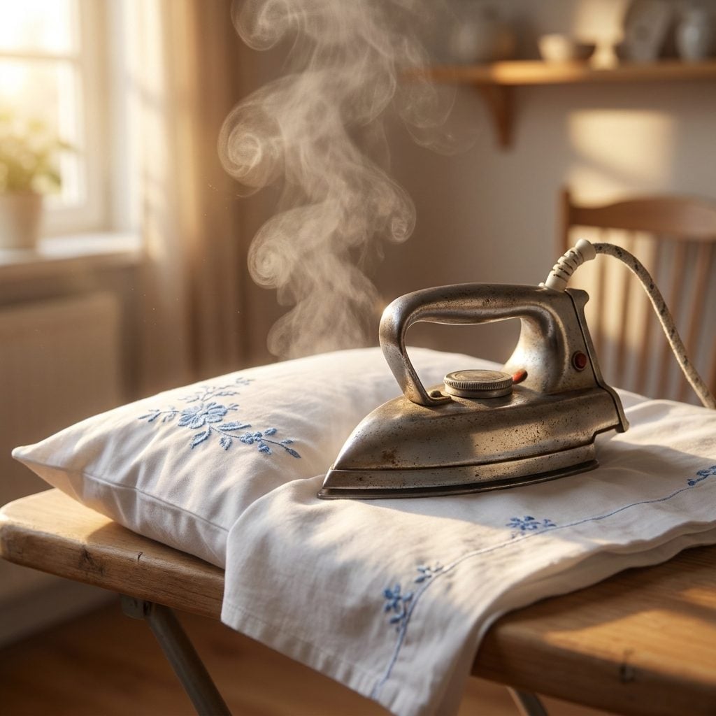 Ironing Pillowcases and Handkerchiefs Because Apparently Those Needed Ironing