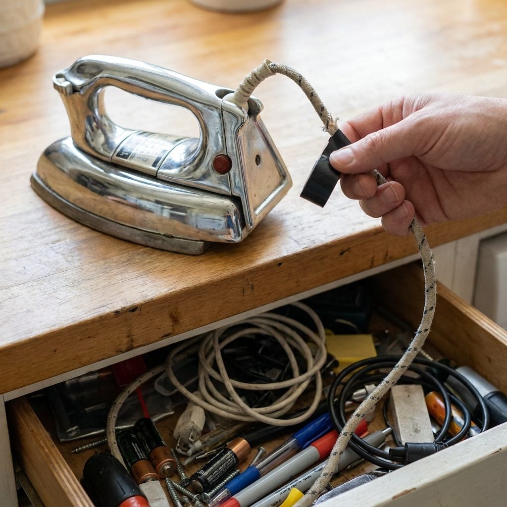 Irons With Frayed Cords That Got Repaired Instead of Replaced