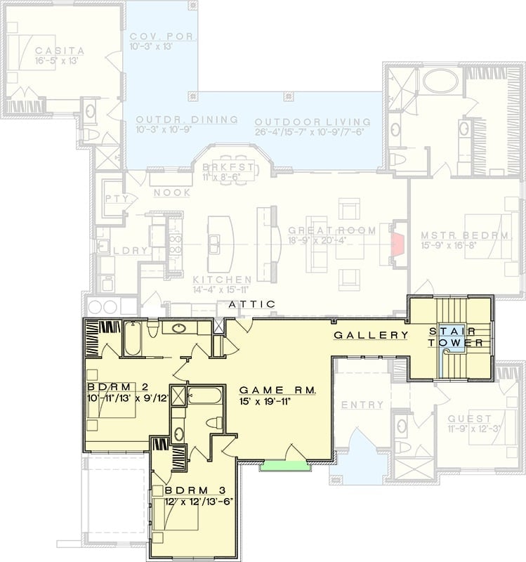 Floor Plan - Second Floor