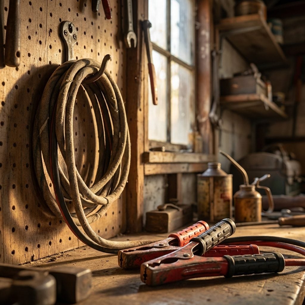 The Jumper Cables Coiled in the Trunk (and the Garage, Just in Case)