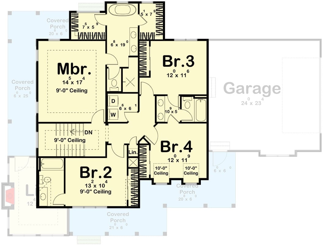 Floor Plan - Second Floor