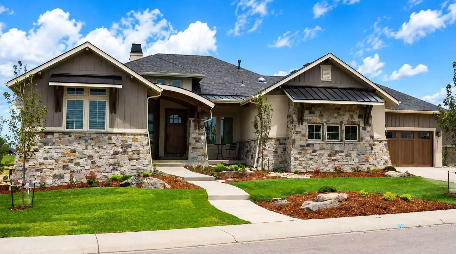 Kingswell Court 4-Bedroom Ranch with Finished Basement Designed for Empty Nesters Who Are Secretly Hoping the Kids Move Back (Floor Plan)