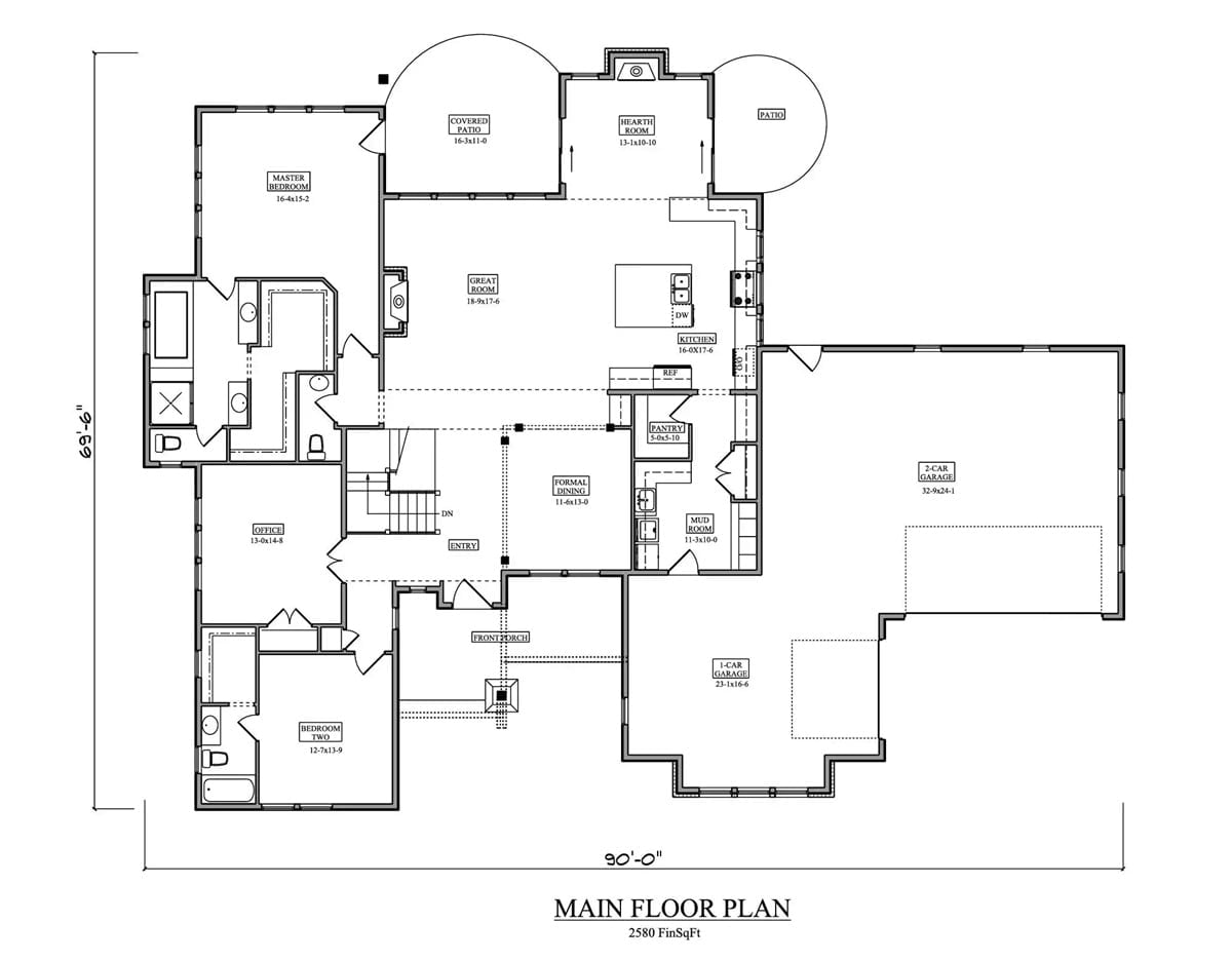 Floor Plan - Main Floor