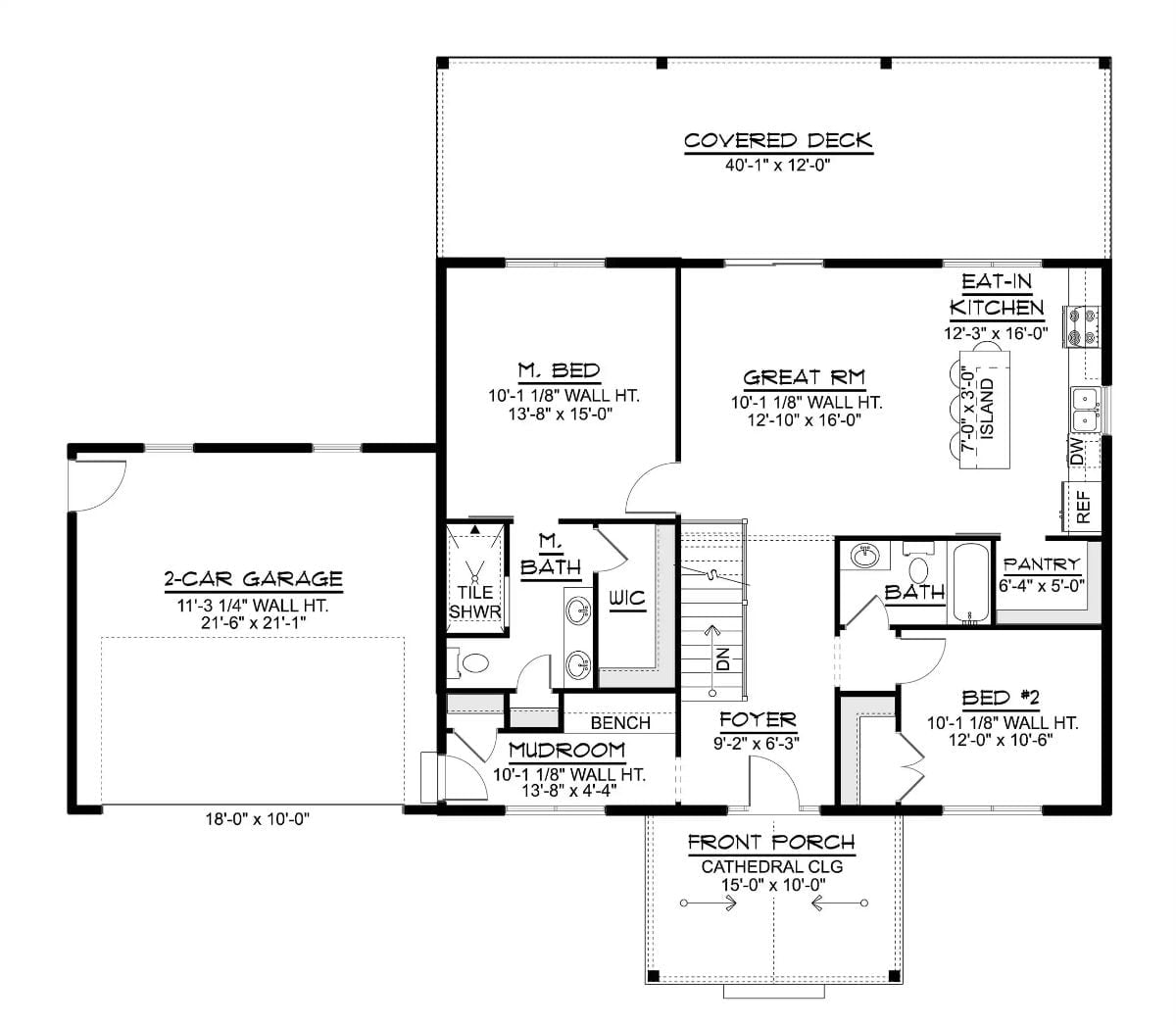 Floor Plan - Main Floor