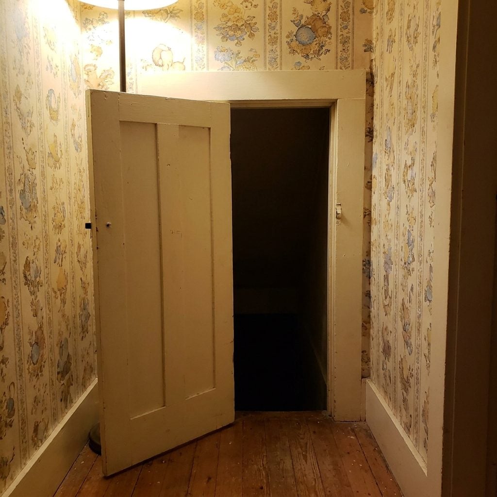 The Laundry Chute That Turned Doing Chores Into a Two-Story Trick